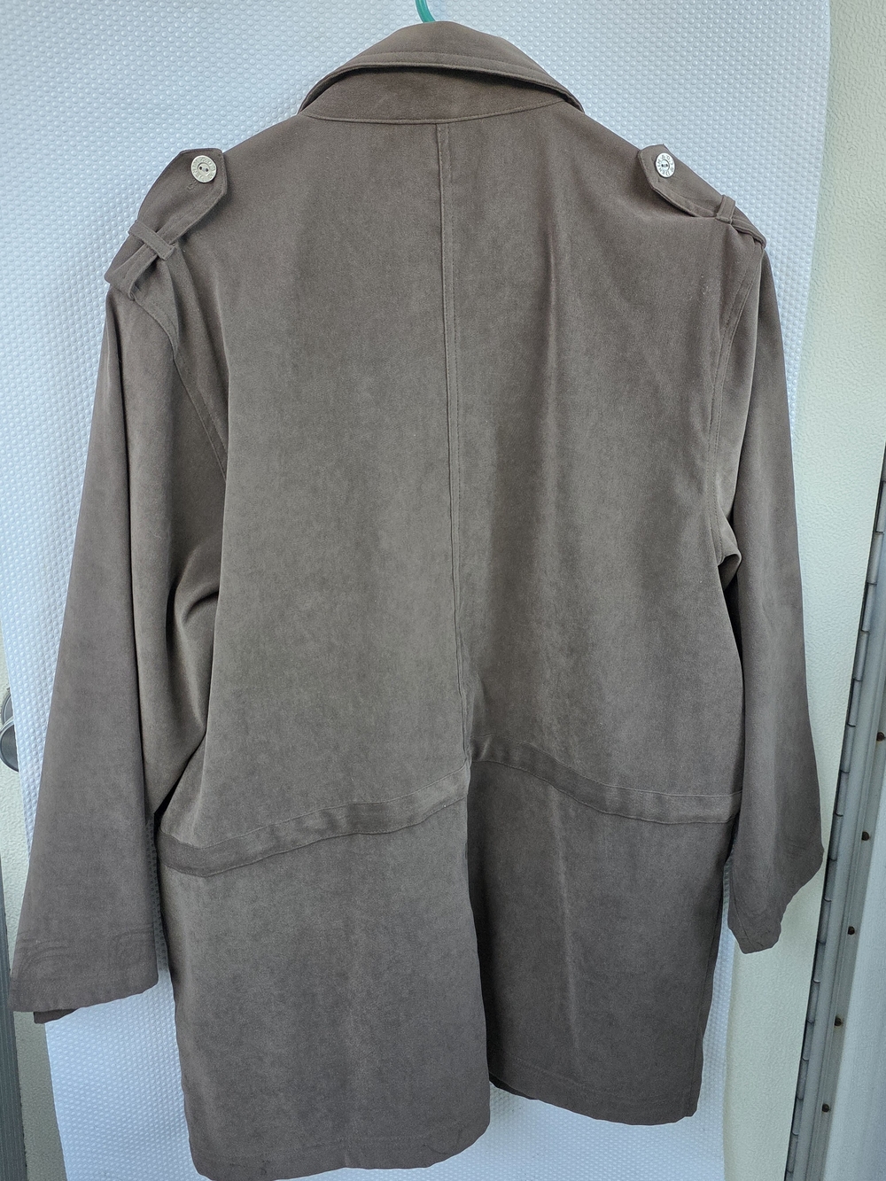 Denim&Co Taupe Utility Jacket - Picture 4 of 4